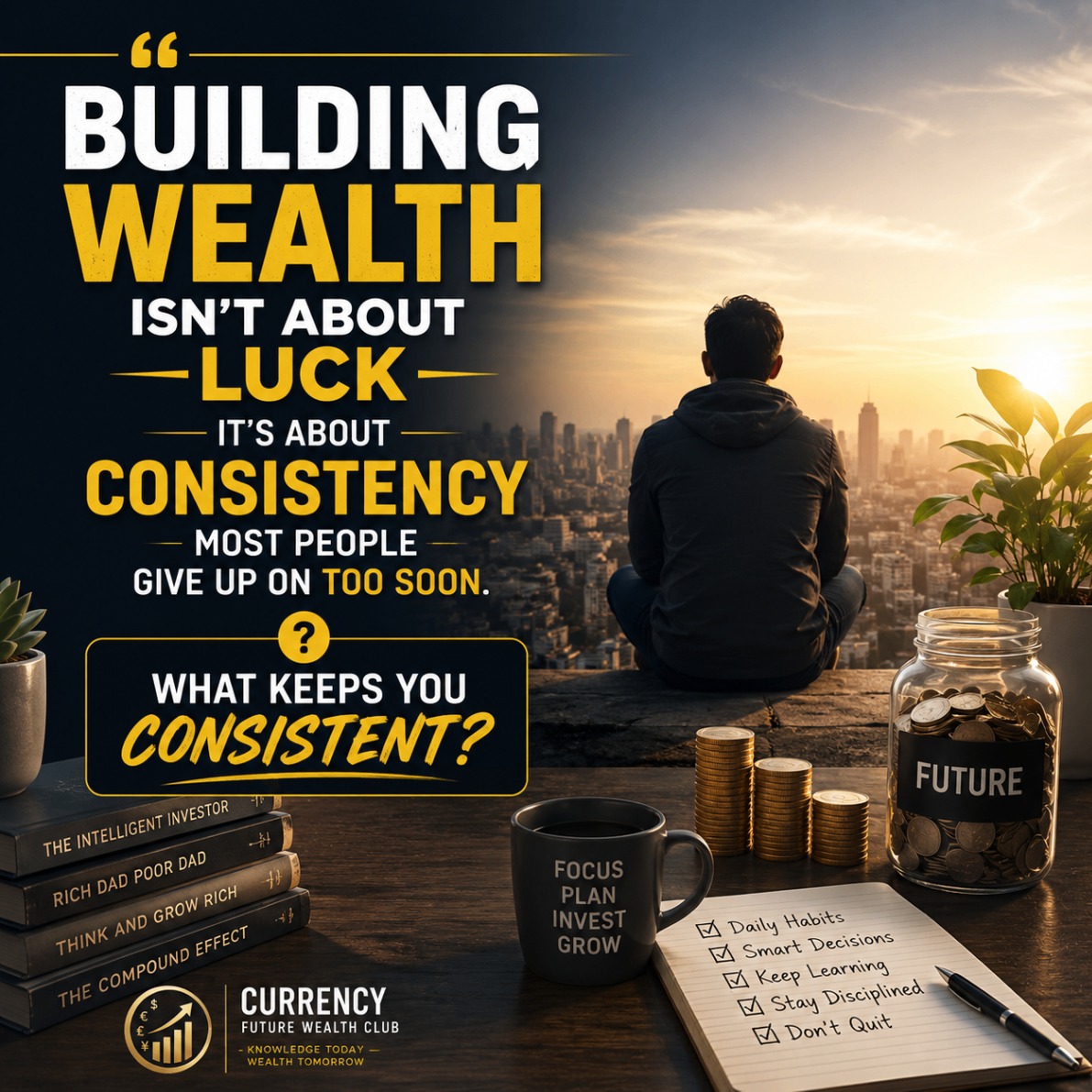 Building Wealth Isn't About Luck — It's Consistency