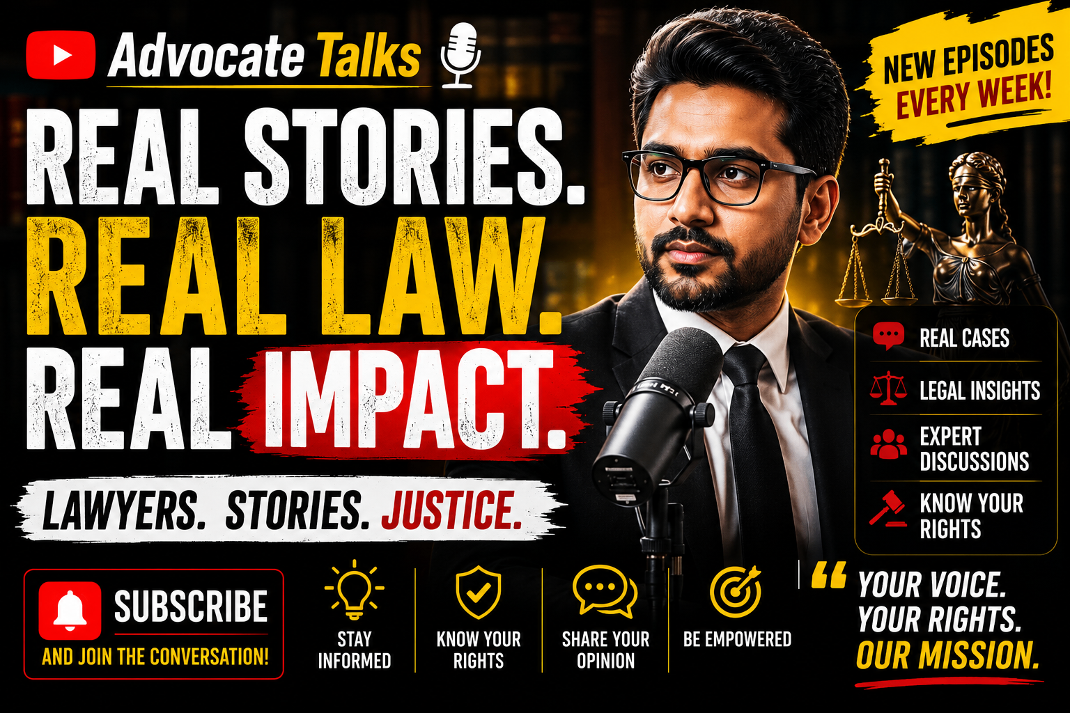 Advocate Talks — Real Stories, Real Law, Real Impact
