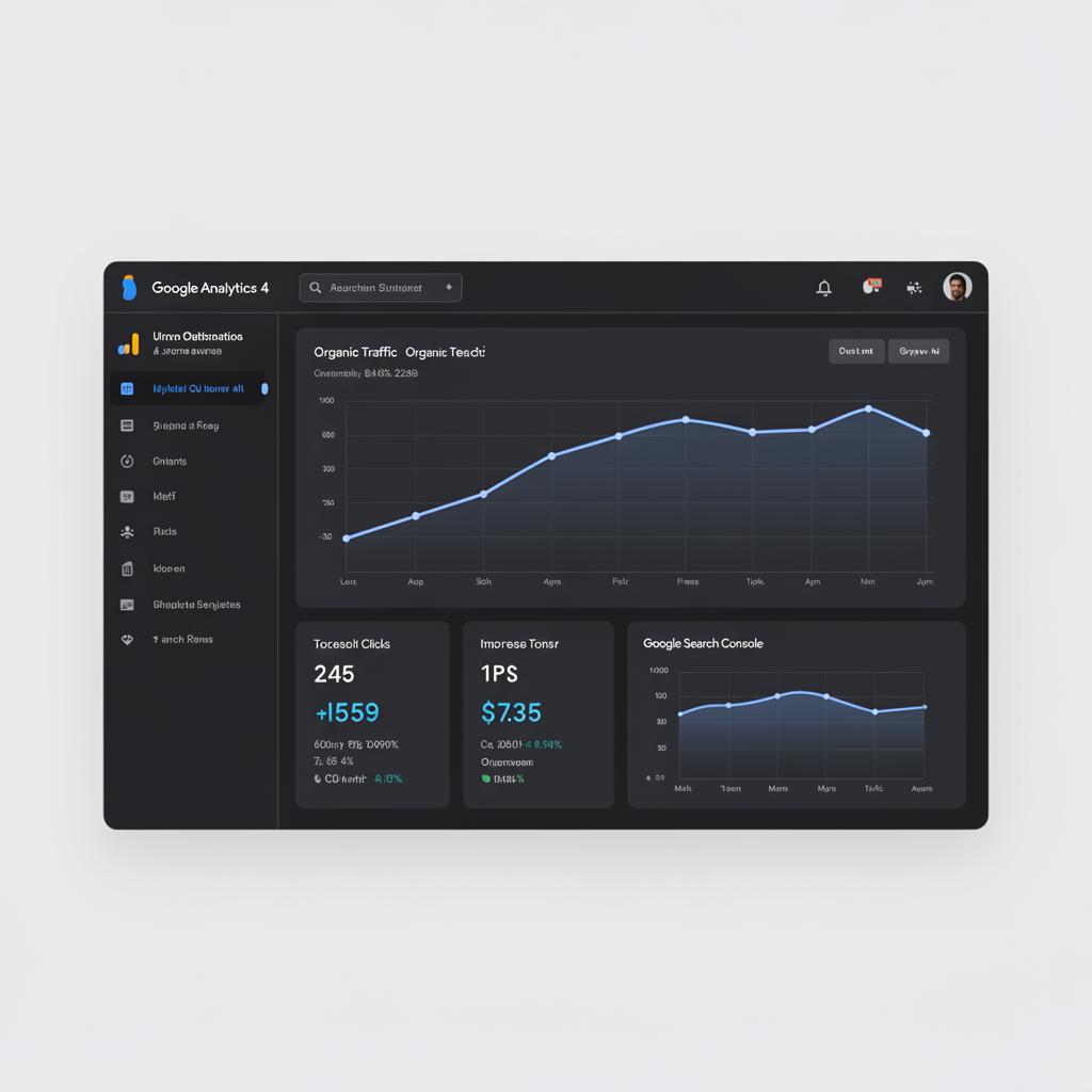 Google Analytics & Search Console Setup client result