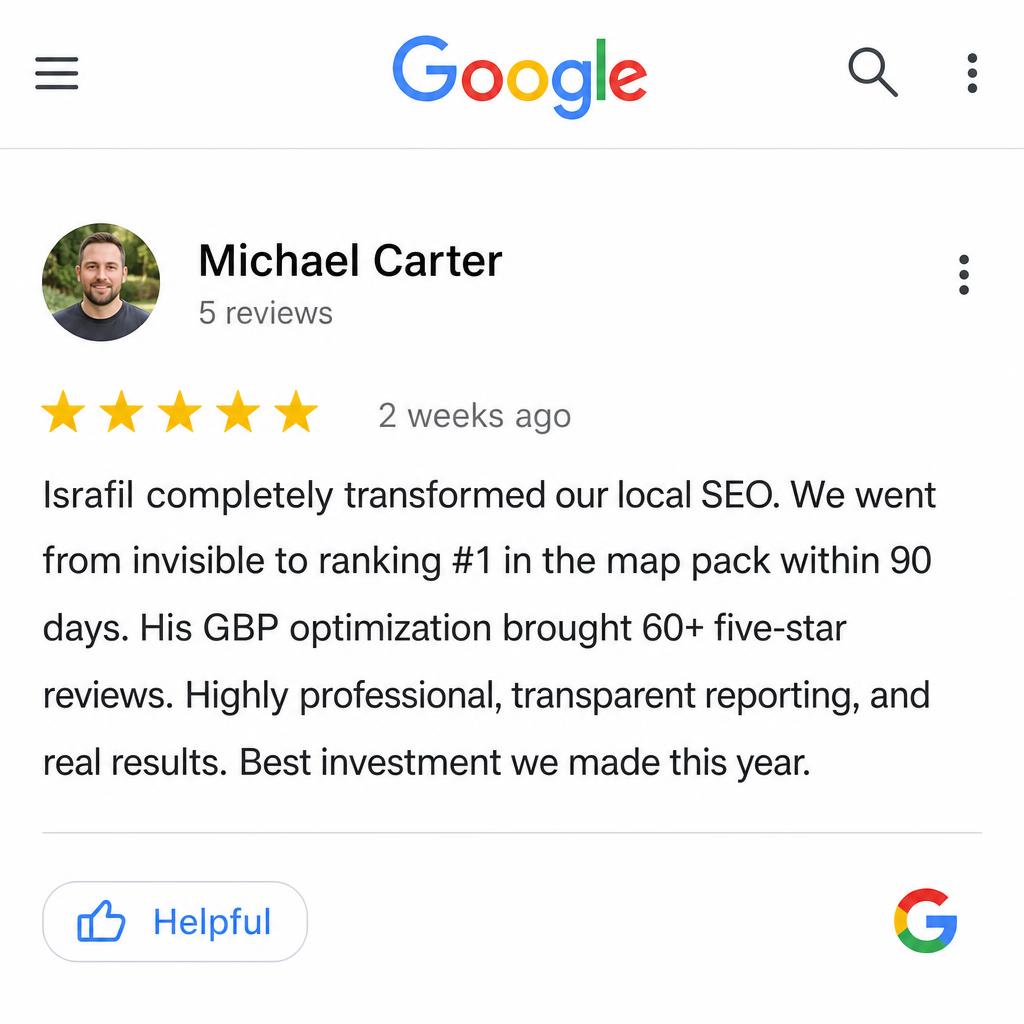 5-Star Google Review